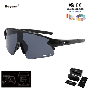 <span class=keywords><strong>Gafas</strong></span> de Sol Boyarn para Hombre y <span class=keywords><strong>Mujer</strong></span> con Protección UV400, <span class=keywords><strong>Gafas</strong></span> de Sol Deportivas para <span class=keywords><strong>Ciclismo</strong></span> al Aire Libre, Resistentes al Viento, para <span class=keywords><strong>Ciclismo</strong></span>, Senderismo y Conducción - Product Image 2