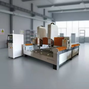 Nouvelle machine de découpe de pierre CNC PLC 3 axes JK-1530-2 avec roulement de moteur pour granit, <span class=keywords><strong>marbre</strong></span>, carrelage 5,5 kW 380 V Garantie 3 ans Facile à utiliser - Product Image 6