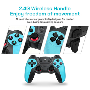 คอนโซลเกมพกพาแบบย้อนยุค 4K พร้อมเกม 50000 เกม หน่วยความจำ 128GB ระบบ EmuELEC คอนโทรลเลอร์ไร้สายคู่ เสียบแล้วเล่นได้ทันที - Product Image 3