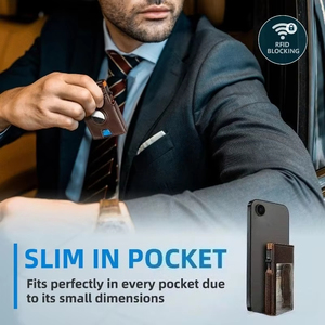 Clip de Almacenamiento Multifuncional Personalizable al por Mayor, Bolsa de Almacenamiento para Guardar <span class=keywords><strong>Tarjetas</strong></span> Bancarias y Otros Artículos - Product Image 4