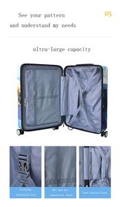 CENTURION PC + ABS 3 Pcs סט גלגלים הגון עגלת מטען שקיות יצרן ייחודי נסיעות לשמירת סטי יוניסקס ספינר - Product Image 4