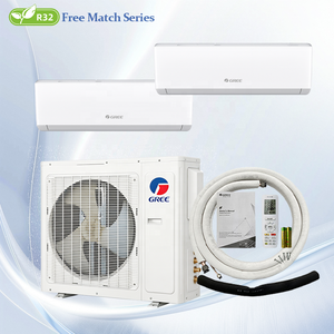 Climatiseur VRF Mini Free Match flexible pour projets CVC d'appartements nord-américains – 1 unité extérieure, 2 unités intérieures – Climatisation centrale flexible - Product Image 1