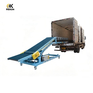 HEKON 창고 트럭 컨테이너 산업용 경사 벨트 컨베이어 물류 운송용 적재 및 하역 컨베이어 - Product Image 1