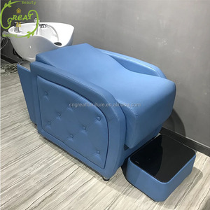 Tom spa-mueble de salón para niños, lavamanos y negros, pedicura y cuenco de cerámica para lavado de pelo, silla de champú, a buen precio - Product Image 3