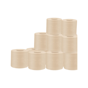 Hot bán biểu tượng tùy chỉnh giấy vệ sinh giá bán buôn bột giấy tre nhà vệ sinh mô giấy phòng tắm CuộN - Product Image 4