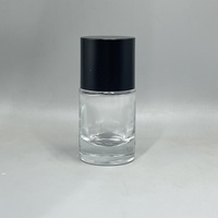 Flacon de parfum en verre rechargeable 30ml 50ml 100ml, flacon pulvérisateur cosmétique vide, vaporisateur à fine brume, fond épais, col à vis cylindrique
