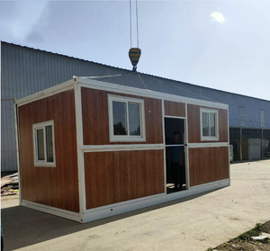 Maison préfabriquée à construction rapide de 20 pieds Petit conteneur minuscule Immeuble de bureaux Maison modulaire en conteneur pliant - Product Image 2