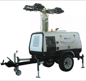 Torre de Iluminación de Emergencia del Fabricante Líder SWT con Generador Diésel 4HVL, Haluro Metálico/Led y Altura Extensible de 9 Metros - Product Image 5