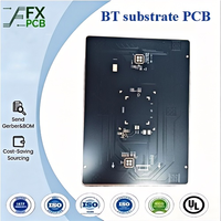 Substrat PCB BT untuk Substrat IC Chip Memori & Kartu Sidik Jari Ketebalan Substrat 0.10-0.23mm PCB Emas Imersi