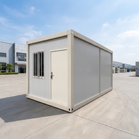 Maison conteneur modulaire démontable 20ft 30ft 40ft, structure en acier, prévention des ouragans, vente en gros