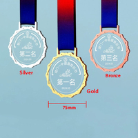 Nouveau design 2026 – Trophée en métal (or, argent, cuivre) et plaque de récompense en cristal pour activités de team building d'entreprise Marathon – Vente en gros