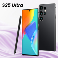 Smartphone 5G S25 Ultra de haute qualité, 16 Go de RAM, écran HD 7,3 pouces, Android 14, double SIM, téléphone portable pour le divertissement et le streaming vidéo