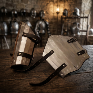 Armaduras de Acero Hechas a Mano, Calibre 18, para Cosplay SCA, Estilo Medieval - Product Image 4