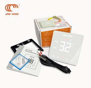 Thermostat intelligent WiFi Tuya pour chauffage par le sol, écran tactile, double <span class=keywords><strong>sonde</strong></span> NTC, système <span class=keywords><strong>de</strong></span> film <span class=keywords><strong>chauffant</strong></span> en carbone infrarouge lointain, CE RoHS 220V - Product Image 4