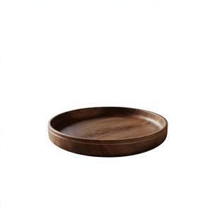 Grand saladier en bois décoratif pour événements et buffets – Idéal pour la restauration - Product Image 1