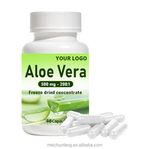 Capsules d'<span class=keywords><strong>Aloe</strong></span> Vera pour adultes pour la santé digestive et le soutien immunitaire Tampon acide pour l'estomac qui maintient l'acidité équilibrée de l'estomac - Product Image 1