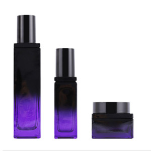 50 Gam Thủy Tinh Jar Chai 40Ml To120ml Sang Trọng Bộ Mỹ Phẩm Vuông Chai Thủy Tinh Gói Cho Lotion Và Nước Hoa Và Scream - Product Image 3