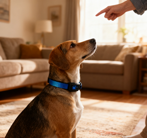 Rechargeable <strong>Anti</strong> <strong>Bark</strong> Dog <strong>Collar</strong> Custom Plastic Dog Training Shock <strong>Collar</strong> - Product Image 2