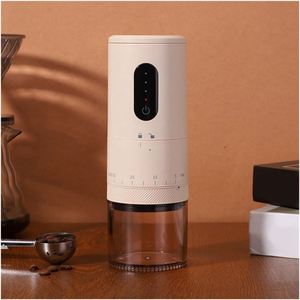 2025 New Digital External Adjusted 2000mah Wireless Ceramic <b>Coffee</b> <b>Maker</b> Electric USB Rechargeable <b>Portable</b> Grinder Hotel - Product Image 4