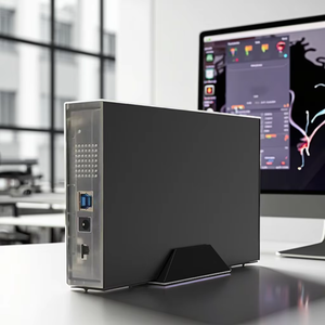 AOTECH Boîtier <span class=keywords><strong>de</strong></span> <span class=keywords><strong>disque</strong></span> <span class=keywords><strong>dur</strong></span> externe USB 3.5 en aluminium <span class=keywords><strong>de</strong></span> 3.0 pouces, boîtier <span class=keywords><strong>de</strong></span> <span class=keywords><strong>disque</strong></span> <span class=keywords><strong>dur</strong></span> <span class=keywords><strong>de</strong></span> 16 téraoctets pour le bureau et un usage personnel - Product Image 2