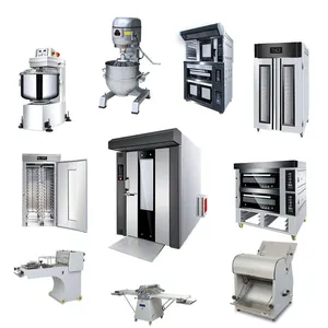 Factory Price Full Set OEM Warmer Home Baking Equipments Used In Baking Dough Sheeter