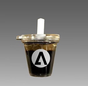 Portachiavi NFC a forma di mini tazza di caffè personalizzabile, con sublimazione, per Iced Americano, <span class=keywords><strong>Latte</strong></span>, Matcha, Mocha - Ingrosso - Product Image 4