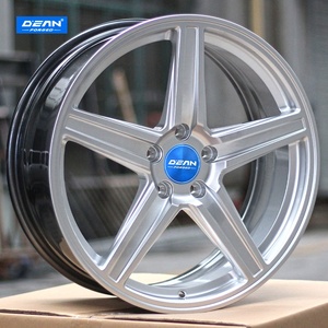 Para <span class=keywords><strong>Odyssey</strong></span> DEAN DP065, Nuevas Llantas de Aleación de Aluminio Forjado 6061 Plateadas de 19 Pulgadas y Cinco Radios, 17-26 Pulgadas, 5x100/105/108/112/114.3/120/130 - Product Image 1