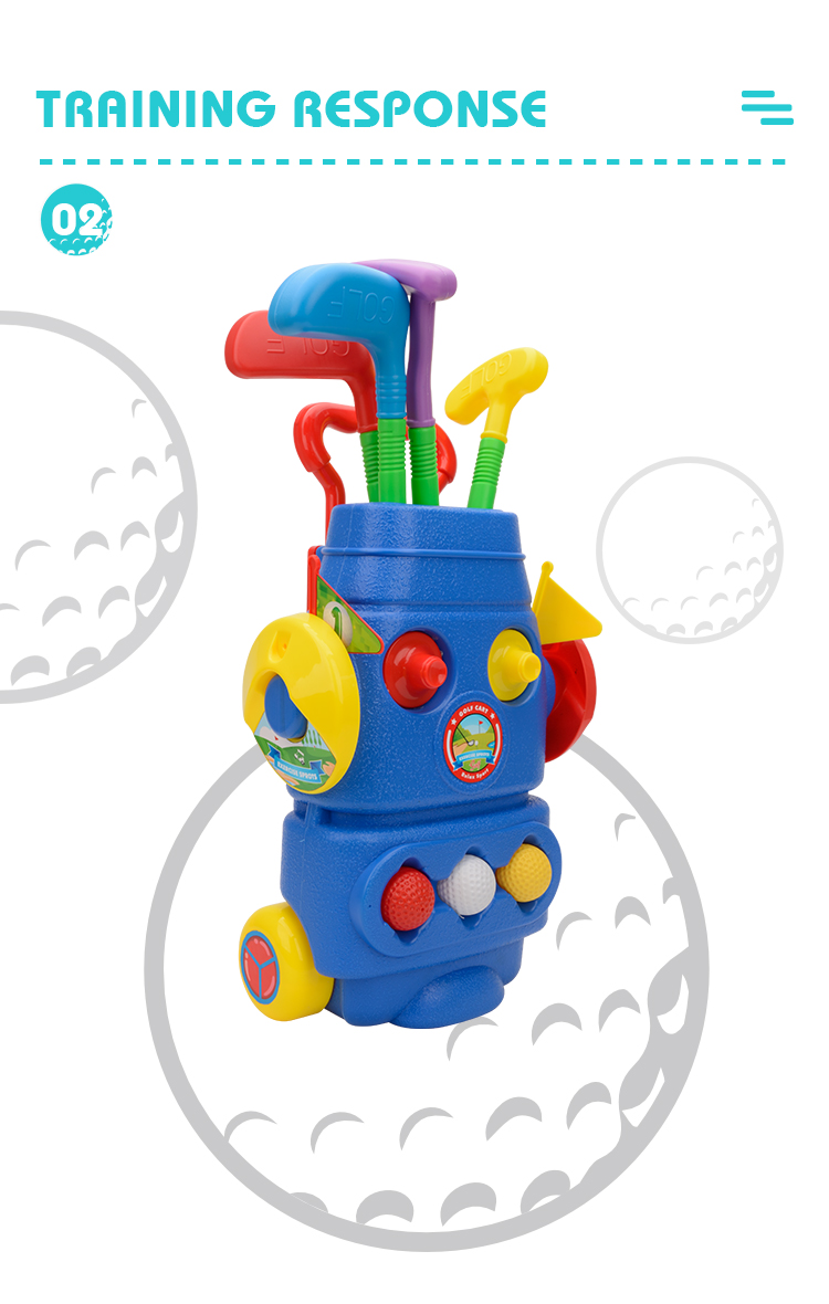 HUADA — ensemble de jeux de balles de Golf en plastique pour enfants, jouet pour garçon et fille, Sport de plein air, promo, Amazon 2022