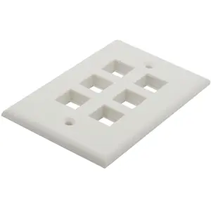 China Wholesale Cover Plate Manufacturer Duplex Wall Plate for Switch Socket