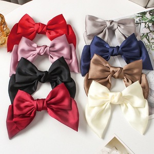Jepit Rambut Pita Kartun 13cm untuk Wanita dan Anak Perempuan, Aksesoris Rambut Manis, Jepit Rambut Pita Satin untuk Kuncir Kuda, Cocok untuk Pesta - Product Image 1