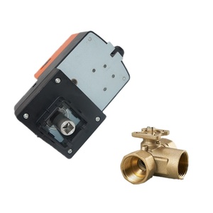 Winvall 220ac thiế<span class=keywords><strong>t</strong></span> bị truyền động cơ giới Float on/off van 1/2 ''3/4" 1 ''11/4'' 11/2 ''2'' giả mạo Brass điện 3 cách bóng van - Product Image 5