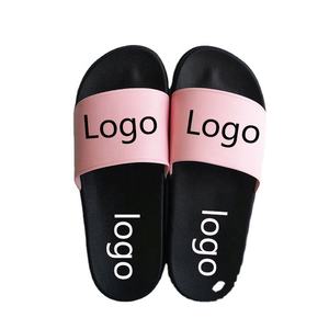 Livraison directe, pantoufles personnalisées pour chambre à coucher, pantoufles de grande taille, pantoufles de mode pour hommes, sandales de plage pour cadeaux d'entreprise et événements - Product Image 1