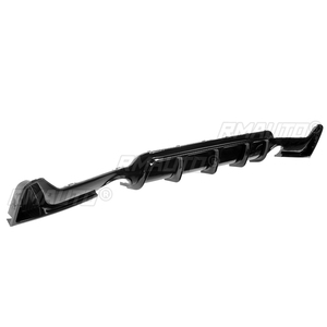 Difusor de Parachoques Trasero Negro Brillante, Protector de Salida de Escape, Alerón para BMW Serie 4 F32 F33 F36 2014-2019 M Sport - Product Image 3