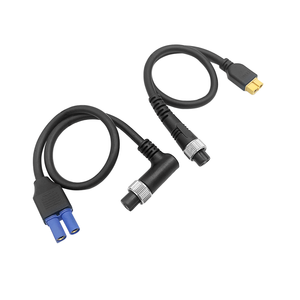 Câble d'alimentation personnalisé EC5 XT60 vers adaptateur 2 broches, tête droite <span class=keywords><strong>ou</strong></span> à angle droit, pour <span class=keywords><strong>moulinet</strong></span> de pêche électrique <span class=keywords><strong>DAIWA</strong></span> <span class=keywords><strong>SHIMANO</strong></span> - Product Image 3