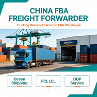 Transitaire maritime professionnel en Chine, expédition maritime FCL LCL, service DDP, livraison par camion vers l'entrepôt Amazon FBA aux États-Unis