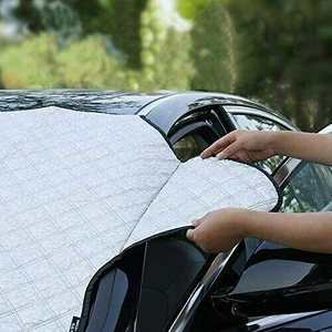 Housse de pare-brise de <span class=keywords><strong>voiture</strong></span> Frost Ice Housse de protection solaire magnétique Housse de pare-brise pour voitures - Product Image 2