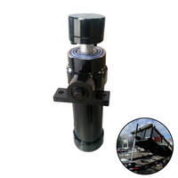 Cylindre hydraulique à 4 étages pour remorque à benne latérale, personnalisation basée sur plans
