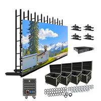Layar Display Sewa 7680Hz HDR10 5000cd untuk Acara Olahraga Sepak Bola Indoor Outdoor Video Wall