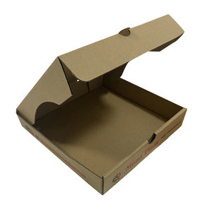 Boîte à <span class=keywords><strong>pizza</strong></span> ondulé en vrac, 13 pouces, logo personnalisé, vente en gros, livraison gratuite - Product Image 6