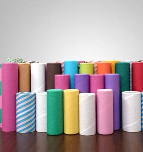Tube en papier cylindrique de 73 x 3,5 x 180 mm pour bobinage de fil et matériaux textiles – Vente en gros directe fabricant - Product Image 1