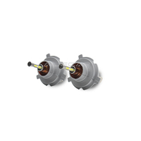 Bombillas LED para Faros Delanteros AILECAR RT4 H4, 35W 6000LM 6000K, Luz Alta y Baja, Kit de Conversión de Faros Delanteros para Automóvil de 360 Grados, Conexión Plug and Play