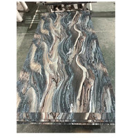 Panneaux muraux en marbre UV à revêtement brillant, panneaux muraux en plastique marbré UV, panneaux muraux imperméables, feuilles de marbre UV