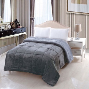 Ensembles de couette couettes en gros <span class=keywords><strong>couverture</strong></span> drap de lit hiver flanelle polaire <span class=keywords><strong>tissu</strong></span> <span class=keywords><strong>Patchwork</strong></span> literie roi drap et couette couvre-lit - Product Image 4