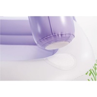 Piscine gonflable durable en PVC pour enfants, scène océanique, auvent multicolore, protection solaire, marque LEYOUMEI, 5 à 10 passagers, utilisation intérieure/extérieure