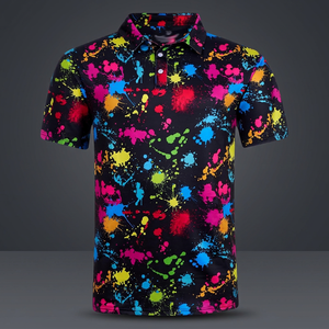Polo Casual para Hombre, Manga Corta, Tejido de Punto, Diseño de Golf, Transpirable, Corte Regular, Venta al Por Mayor OEM - Product Image 2