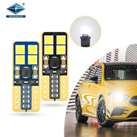 Hohe Helligkeit 12V 24V Canbus W5W 194 3030 LED Auto Glühbirne T10 LED mit Luftfahrt Aluminium