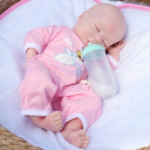 Muñeca Bebé Realista de 13 Pulgadas, Recién Nacido Durmiendo, Cuerpo Completo de <span class=keywords><strong>Silicona</strong></span>, Muñeca <span class=keywords><strong>Reborn</strong></span> para Niñas - Product Image 1