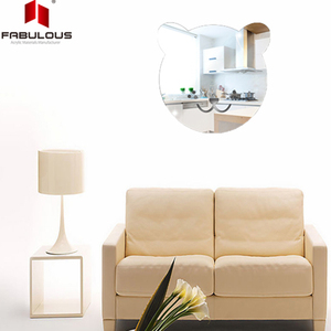 Caro Acrilico Appeso A Parete Specchio Autoadesivo Della Parete Specchio Decorativo Della Decorazione Della <span class=keywords><strong>Casa</strong></span> - Product Image 1
