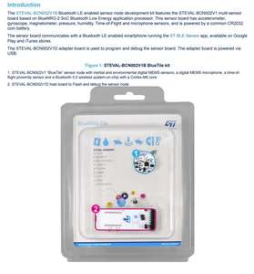 ของแท้: ชุดพัฒนา STEVAL-BCN002V1B สำหรับ D831โหนดเซ็นเซอร์บลูทูธ - Product Image 4