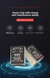 Relè a Stato Solido Tipo Rail SENNDIK SAA-3HDZ - Tipo a Attraversamento Zero, Comunicazione I/O Link, Automazione Industriale PLC - Product Image 2